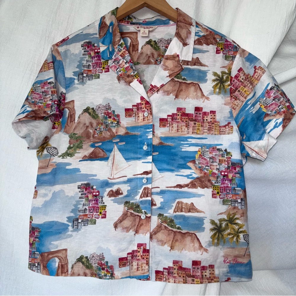 Brooks Brothers Multicolor Scenic Shirt